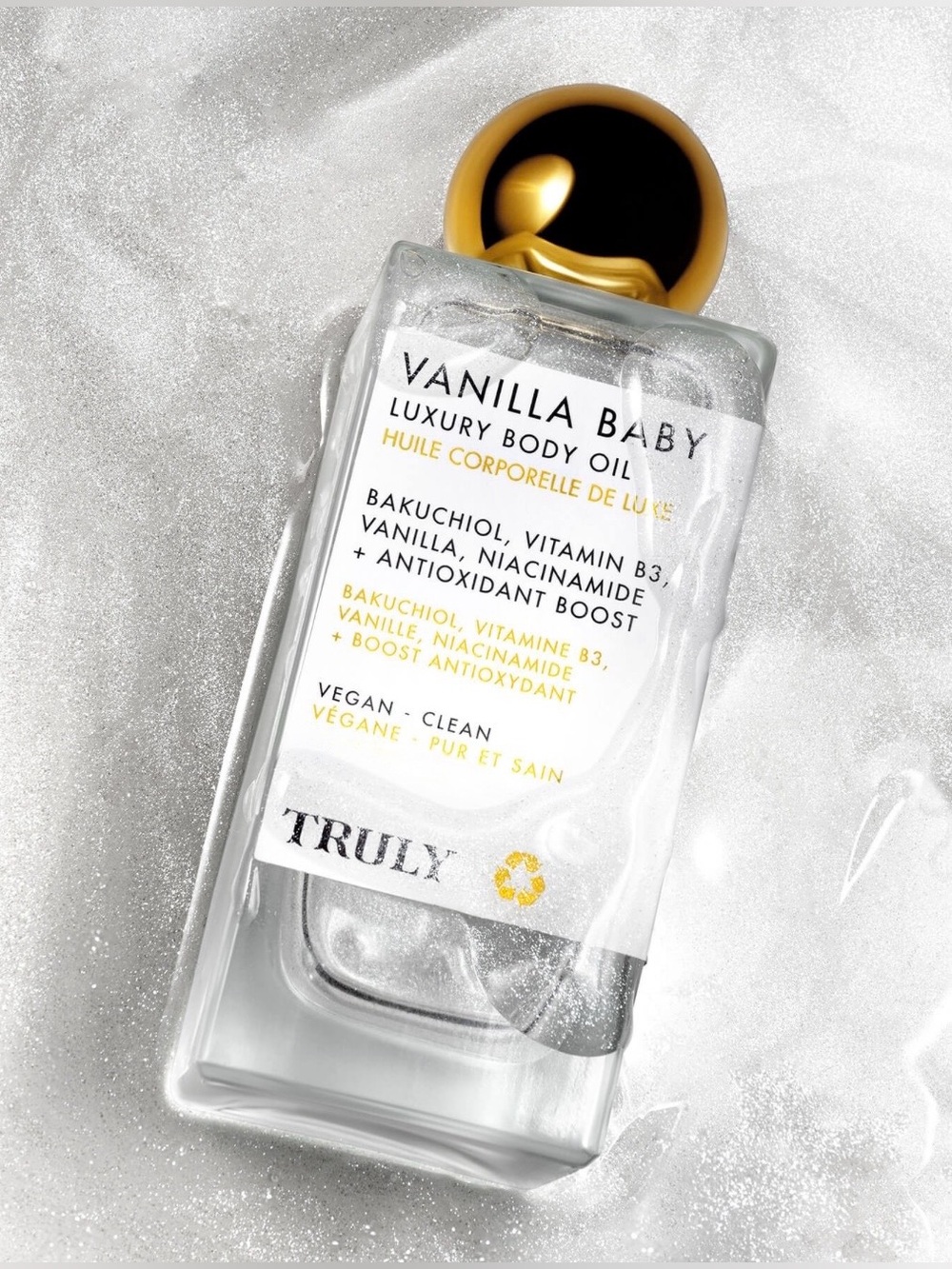 TRULY Vanilla Baby Luxury Body Oil 1.7floz